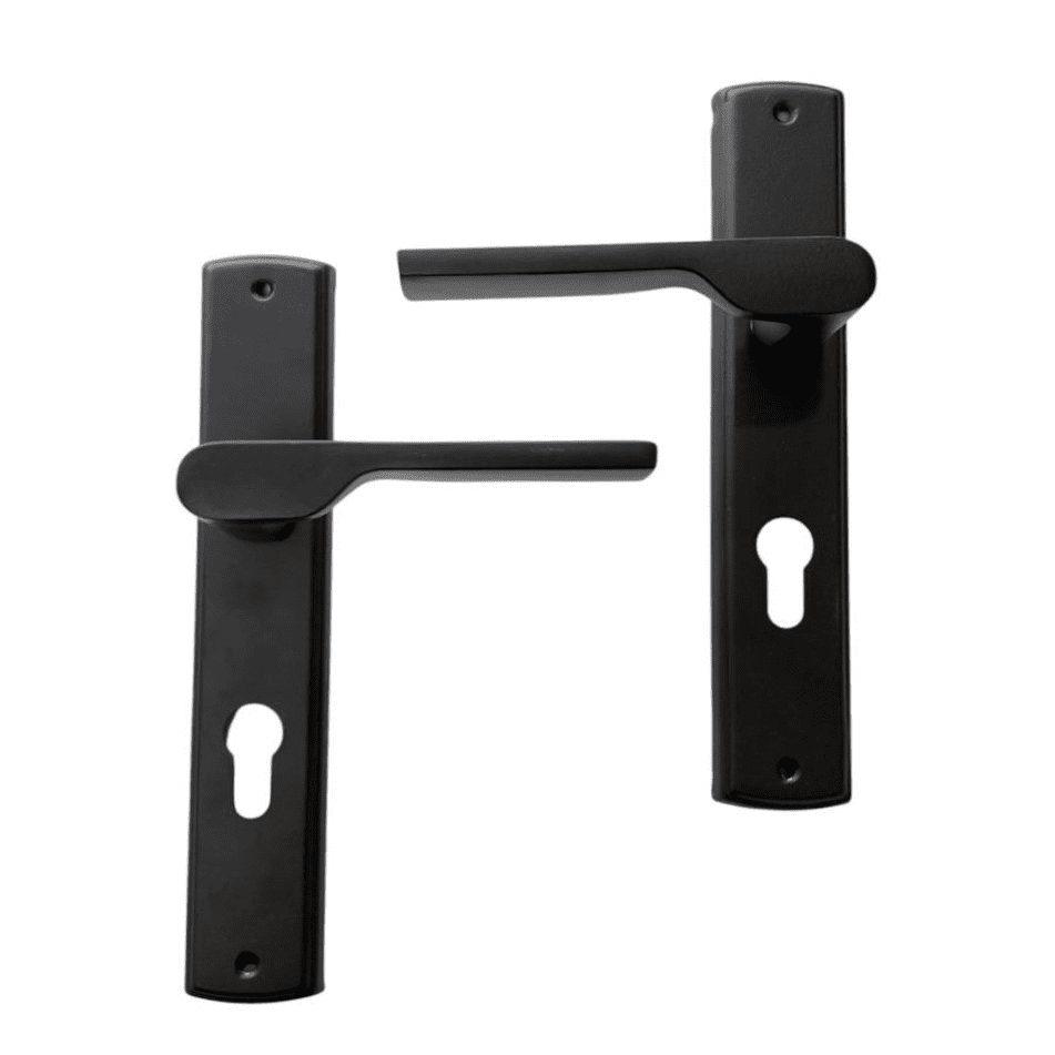 CASA PLATE HANDLE BLACK (NOIR) CYLINDRE