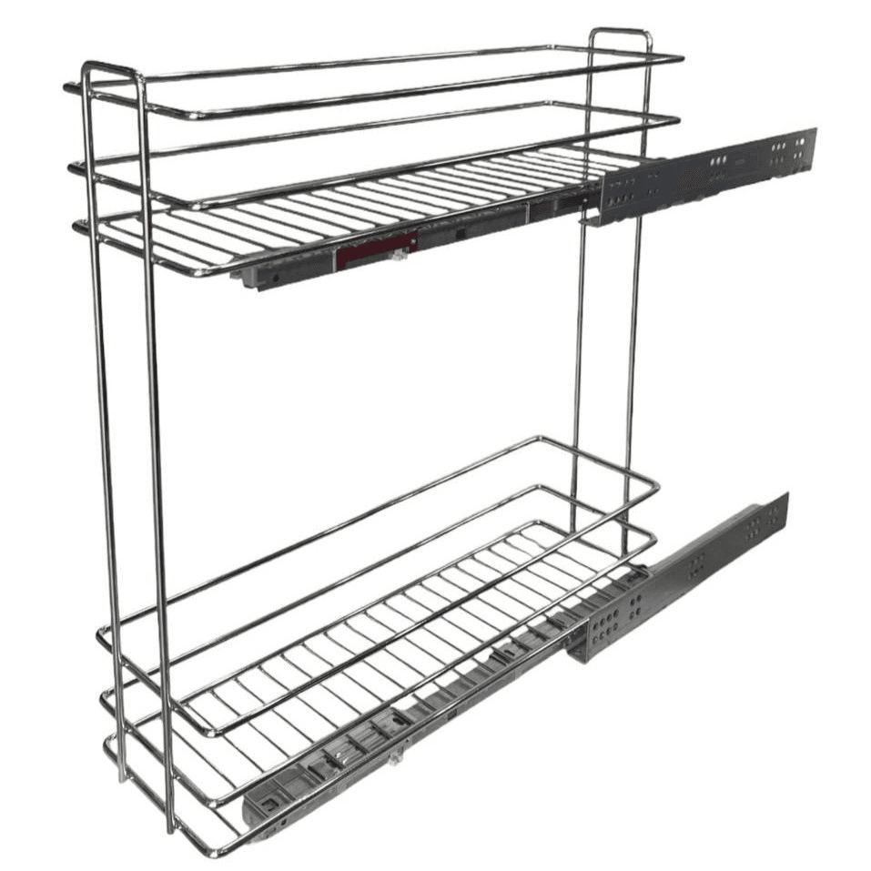 PORTE BOUTEILLE 20 DROITE CHROME HUZUR