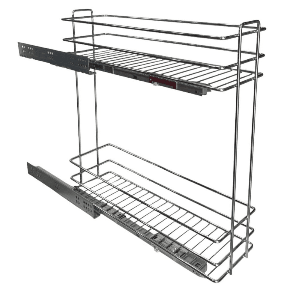 PORTE BOUTEILLE 20 GAUCHE CHROME HUZUR