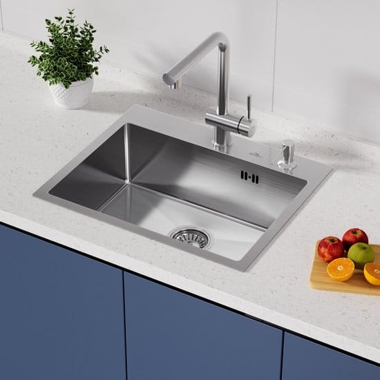 EVIER PYRAMID 5040 CHROME - Image 3