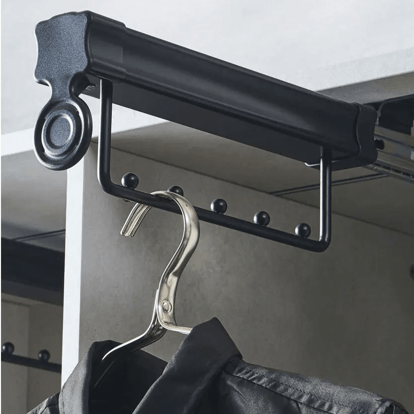 Porte cintre 5 boules vestes rangement 58*50*45 cm b016a-5