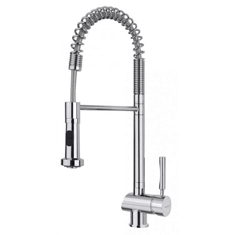 Mitigeur de cuisine ressort chrome ZUCCHETTI nf
