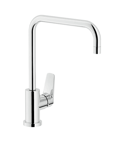 Mitigeur sur table PRATOO chrome matt cuisine nf