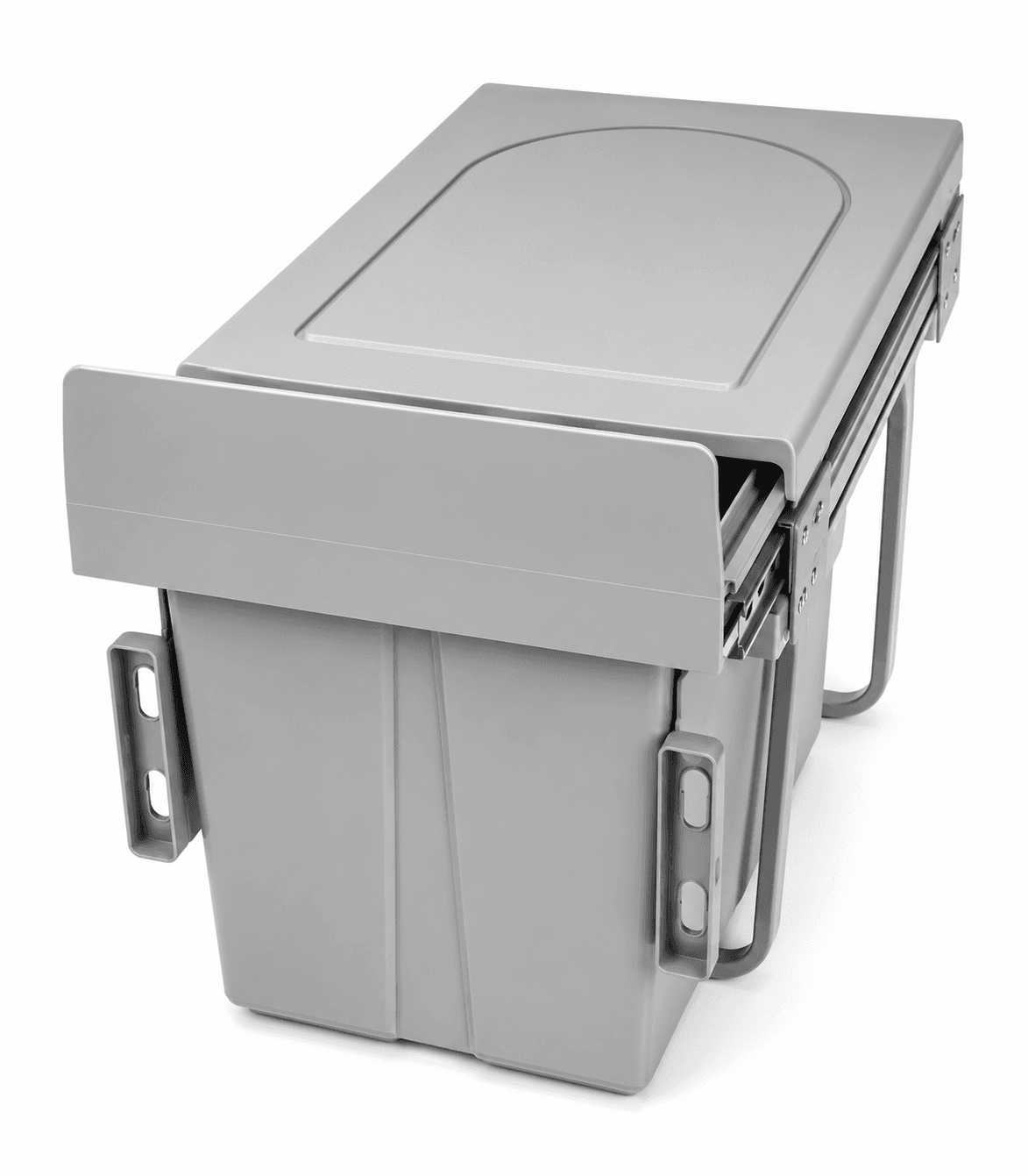Porte poubelle double TRUSTINOX 40L avec face D37638